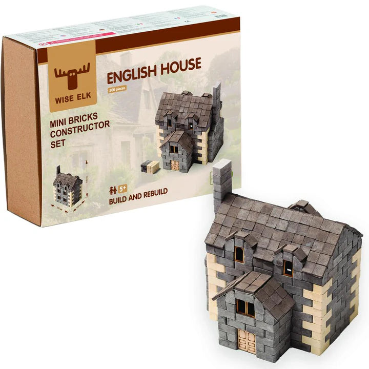 Mini Bricks Constructor Set- English House