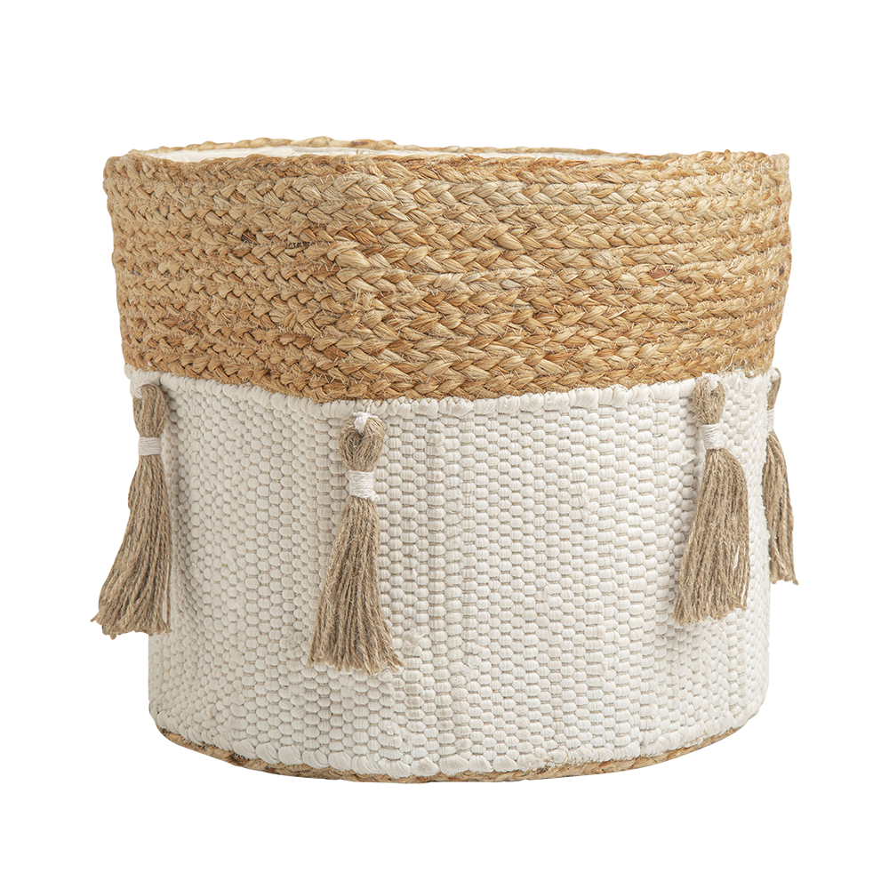 Cotton + Jute Storage Bin