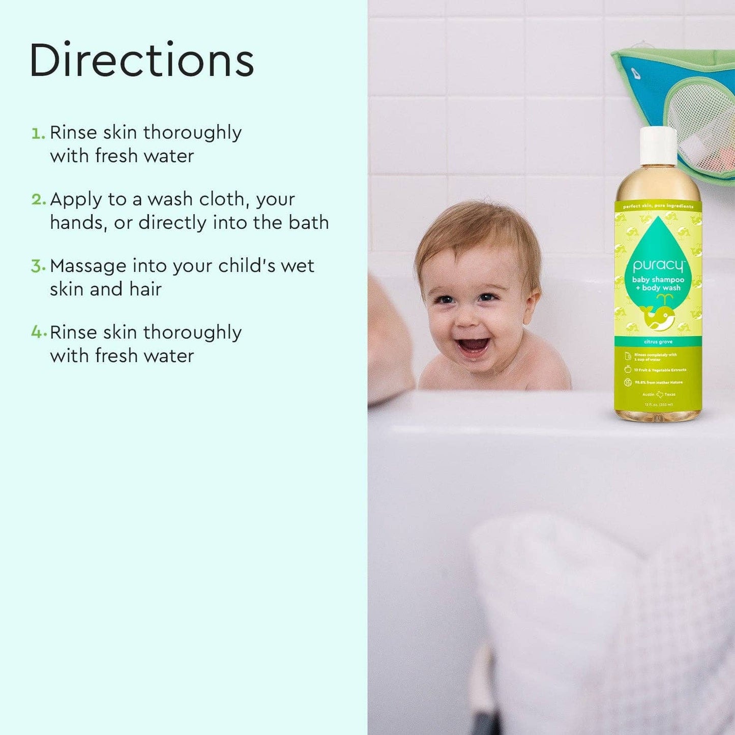 Baby Shampoo + Body Wash