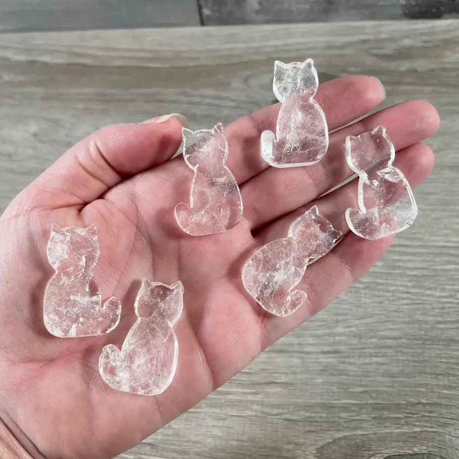 Gemstone - Flat Cat Figurine