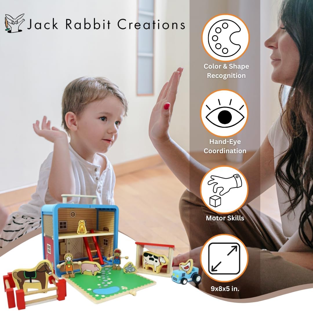 Suitcase Playset - Barnyard Design