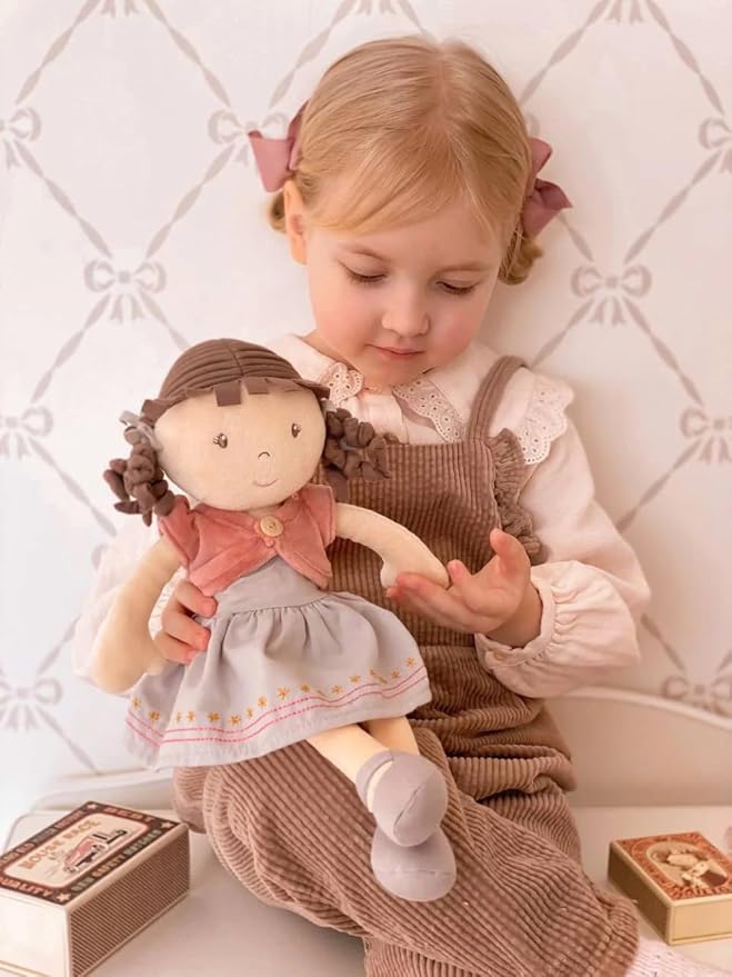 Rose- Organic Cotton Plush Doll