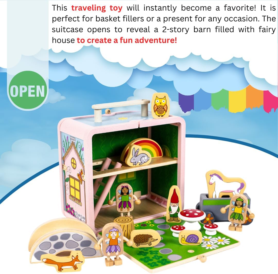 Suitcase Playset - Fairy House