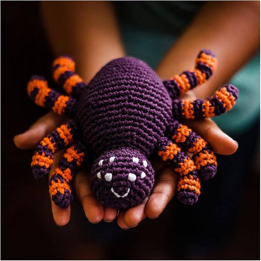 Handmade Organic Spider Rattle