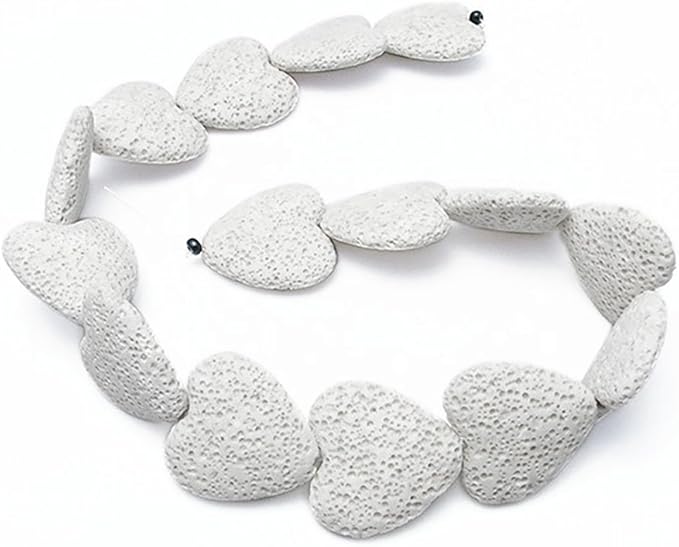 Natural Volcano Lava Stone - Heart