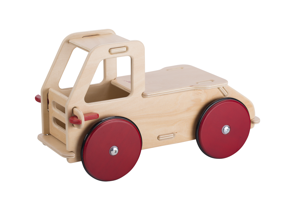 Wooden Mini Baby Ride-On Truck