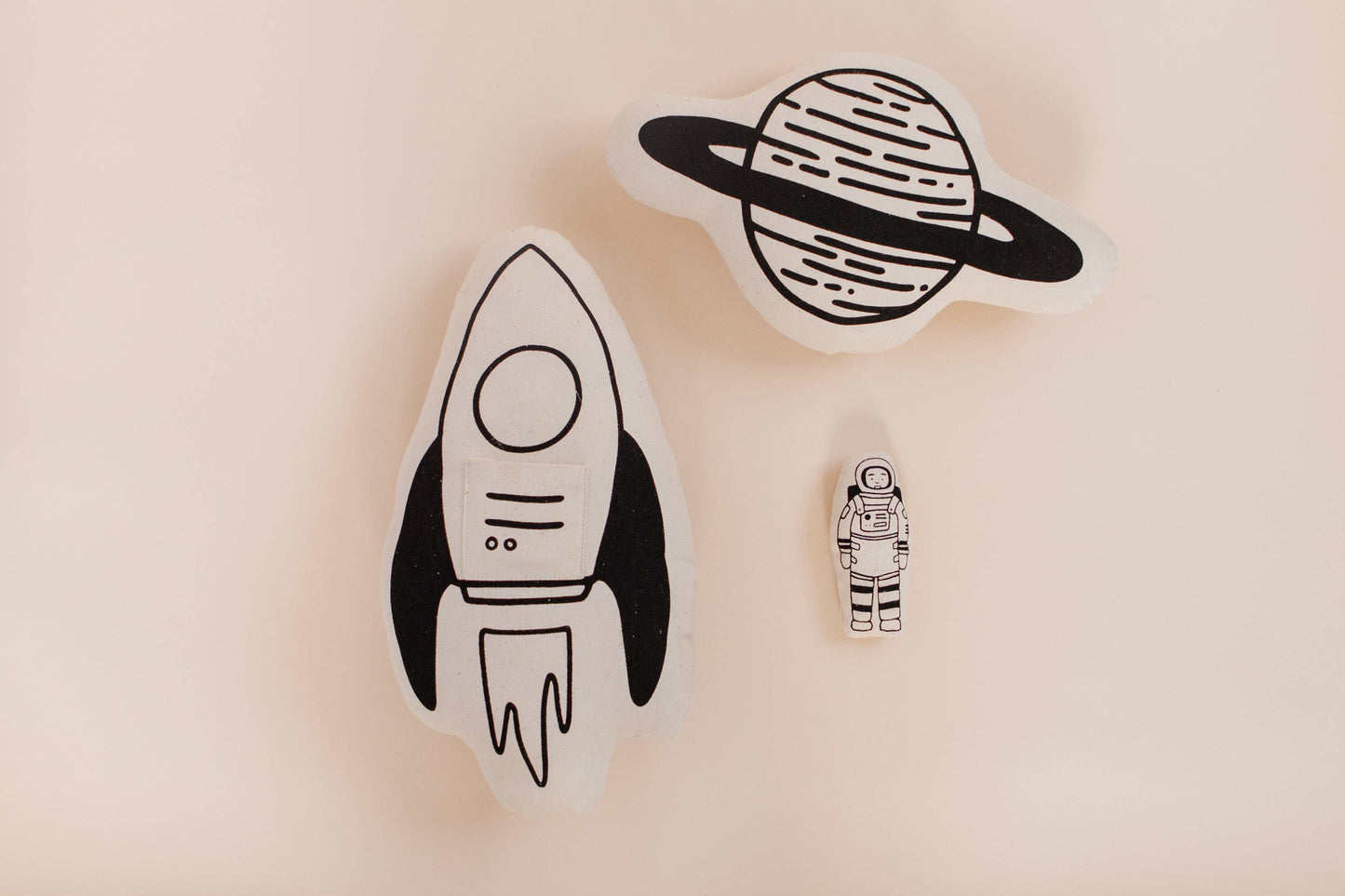 Rocket + Astronaut Pillow