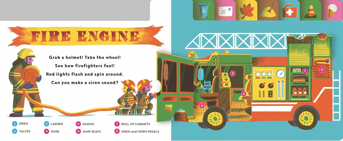 Touch a Truck Day: A Lift-the-Flap Book