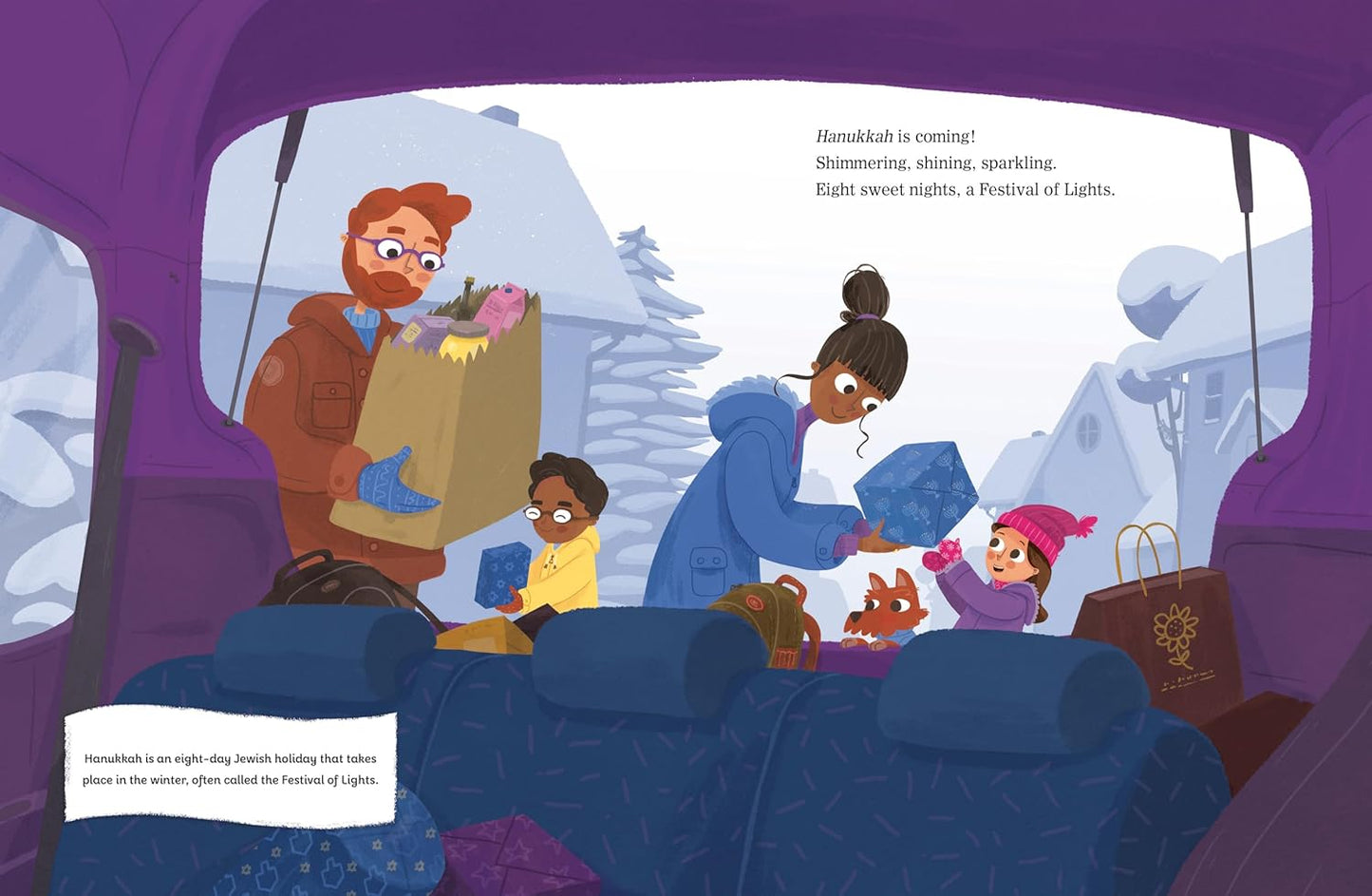 Eight Sweet Nights, A Festival of Lights: A Hanukkah Story