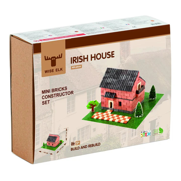 Mini Bricks Constructor Set- Irish House