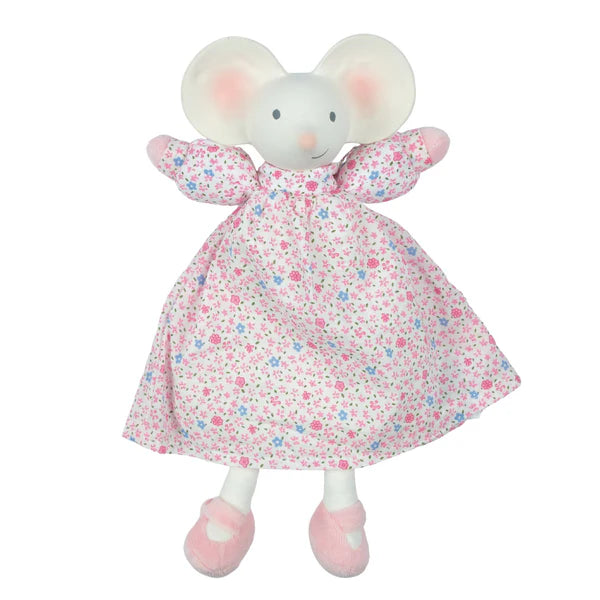 Meiya the Mouse Lovey with Organic Natural Rubber