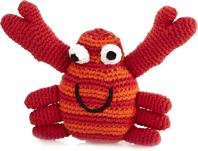 Handmade Organic Crab Rattle