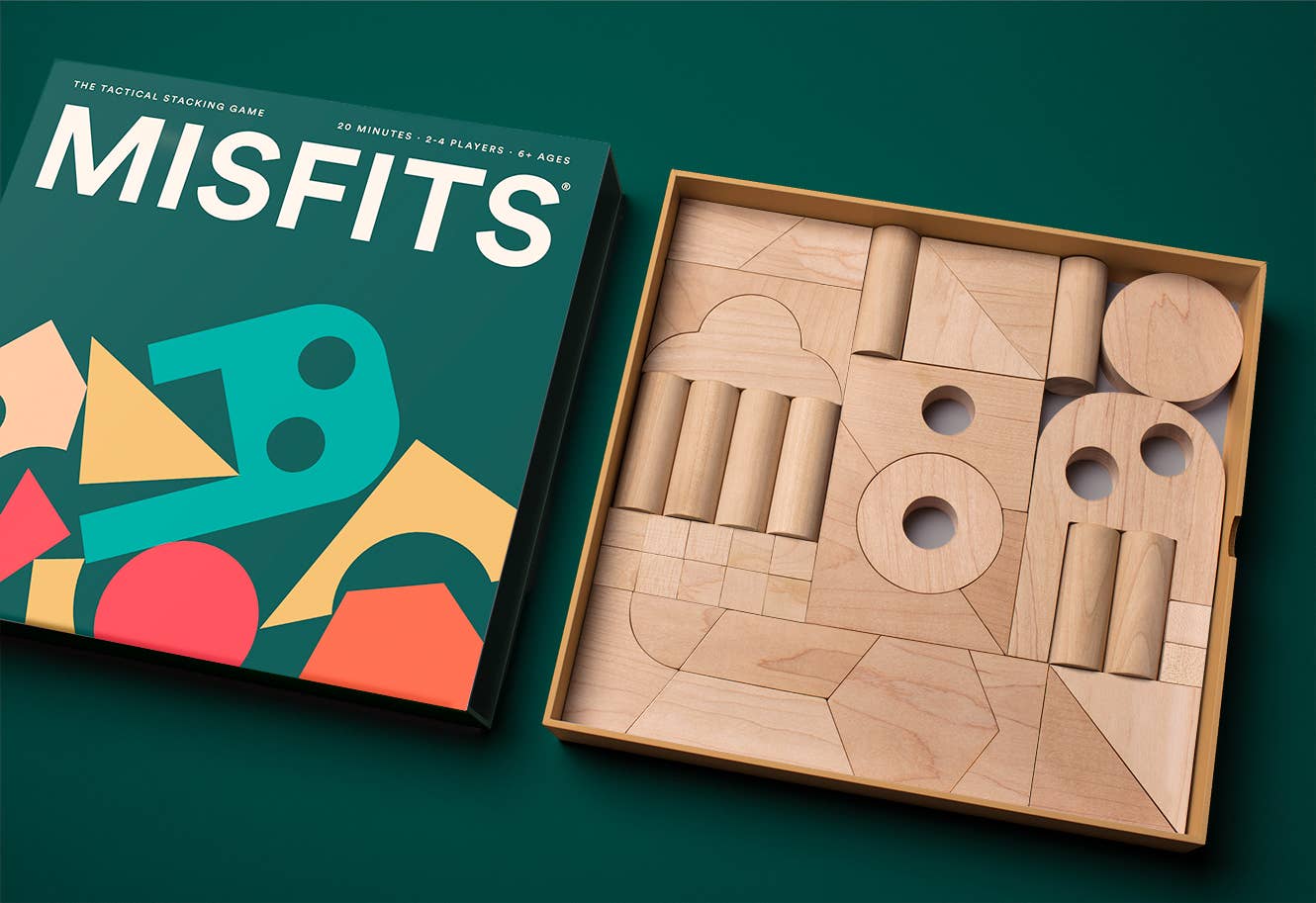 Misfits Wooden Stacking Game