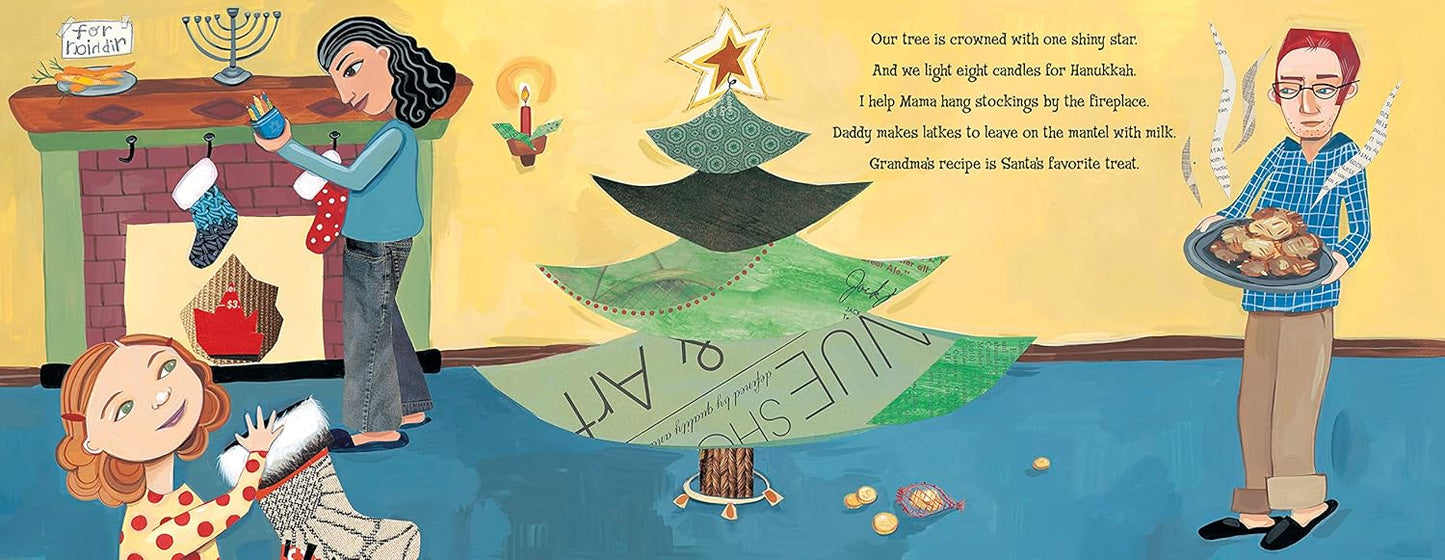 Daddy Christmas and Hanukkah Mama