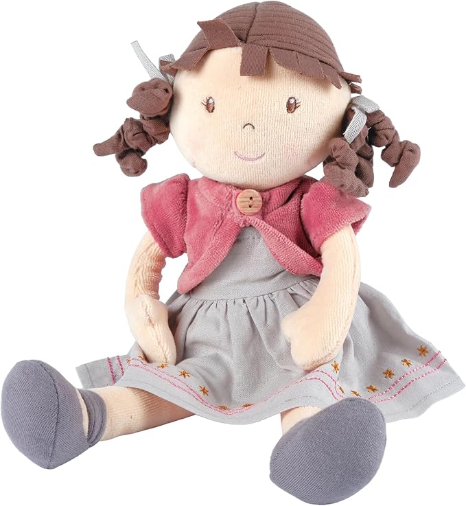 Rose- Organic Cotton Plush Doll