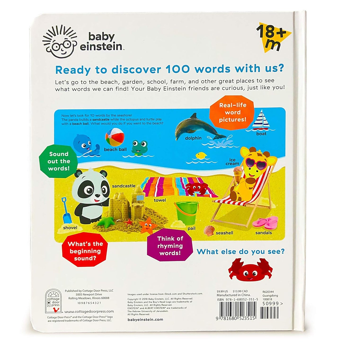 Baby Einstein: 100 Words by Scarlett Wing