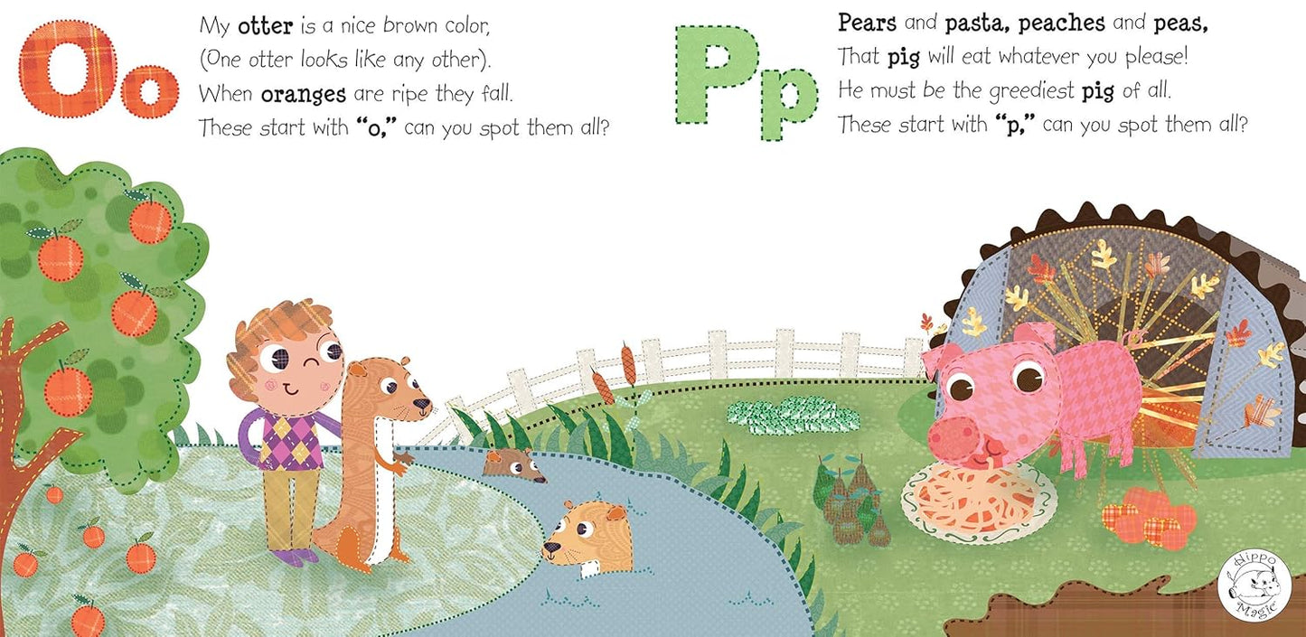 Let's Learn Alphabet ABC -  Come-to-Life Book by Joshua George