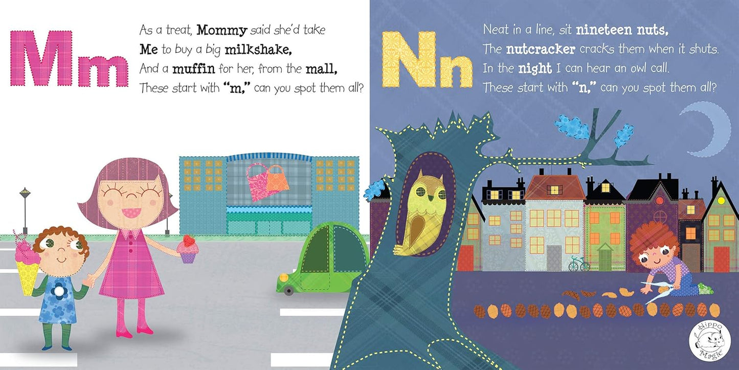 Let's Learn Alphabet ABC -  Come-to-Life Book by Joshua George