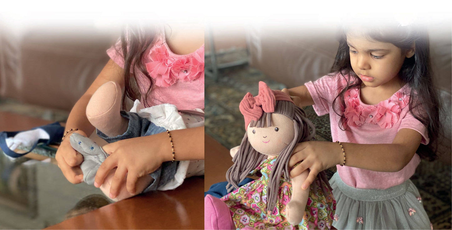 Sofia- Organic Cotton Plush Doll