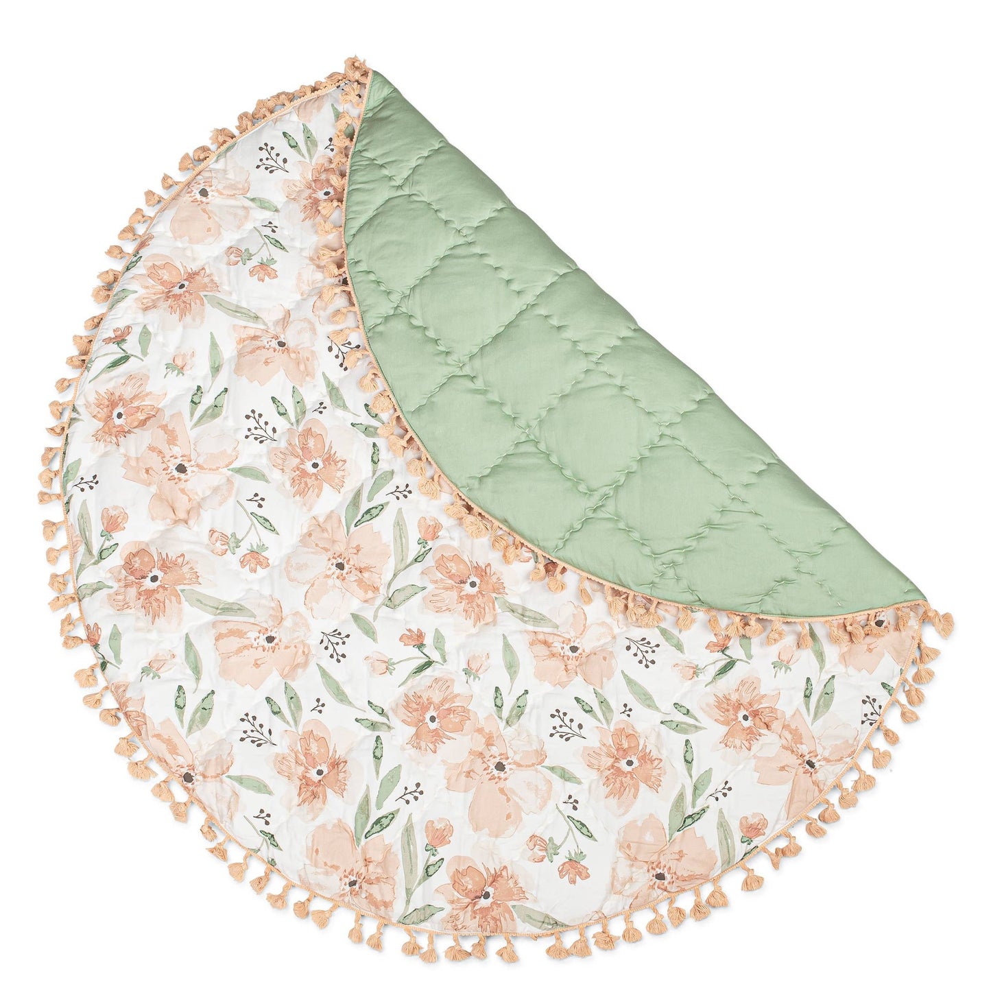 Quilted Cotton Playmat- Parker