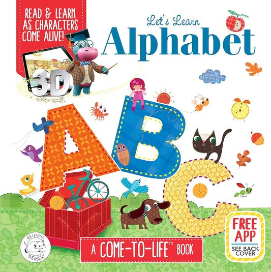 Let's Learn Alphabet ABC -  Come-to-Life Book by Joshua George