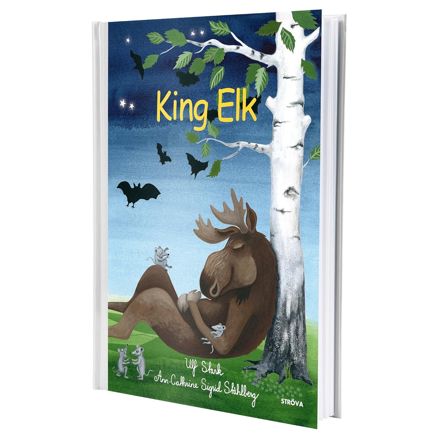Set of 3 books: The Hedgehog Leaves Home, King Elk, & The Owl Goes on Holiday by Ulf Stark