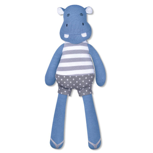JoJo Hippo- Organic Cotton Plush