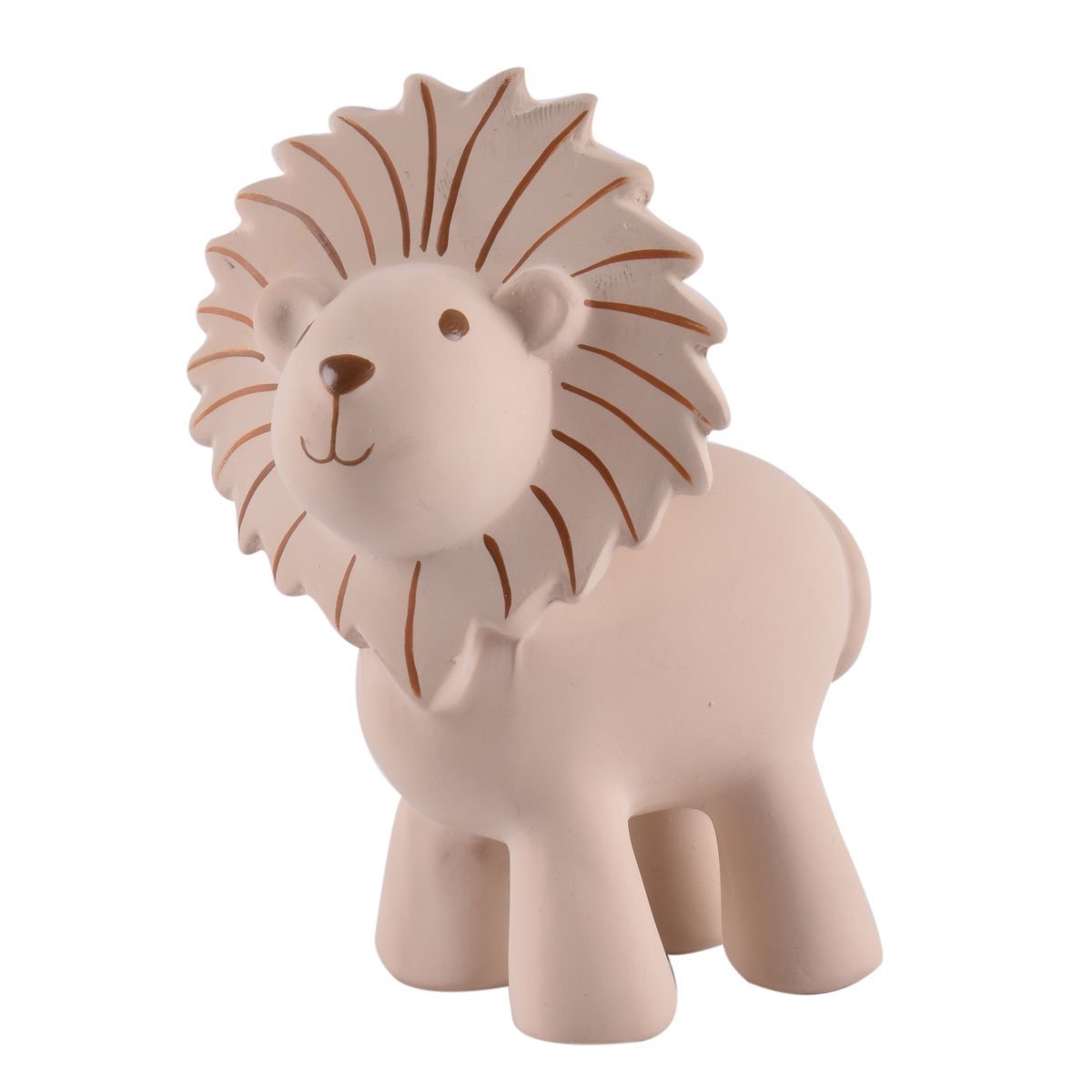 Lion- Organic Natural Latex Rattle, Teether & Bath Toy