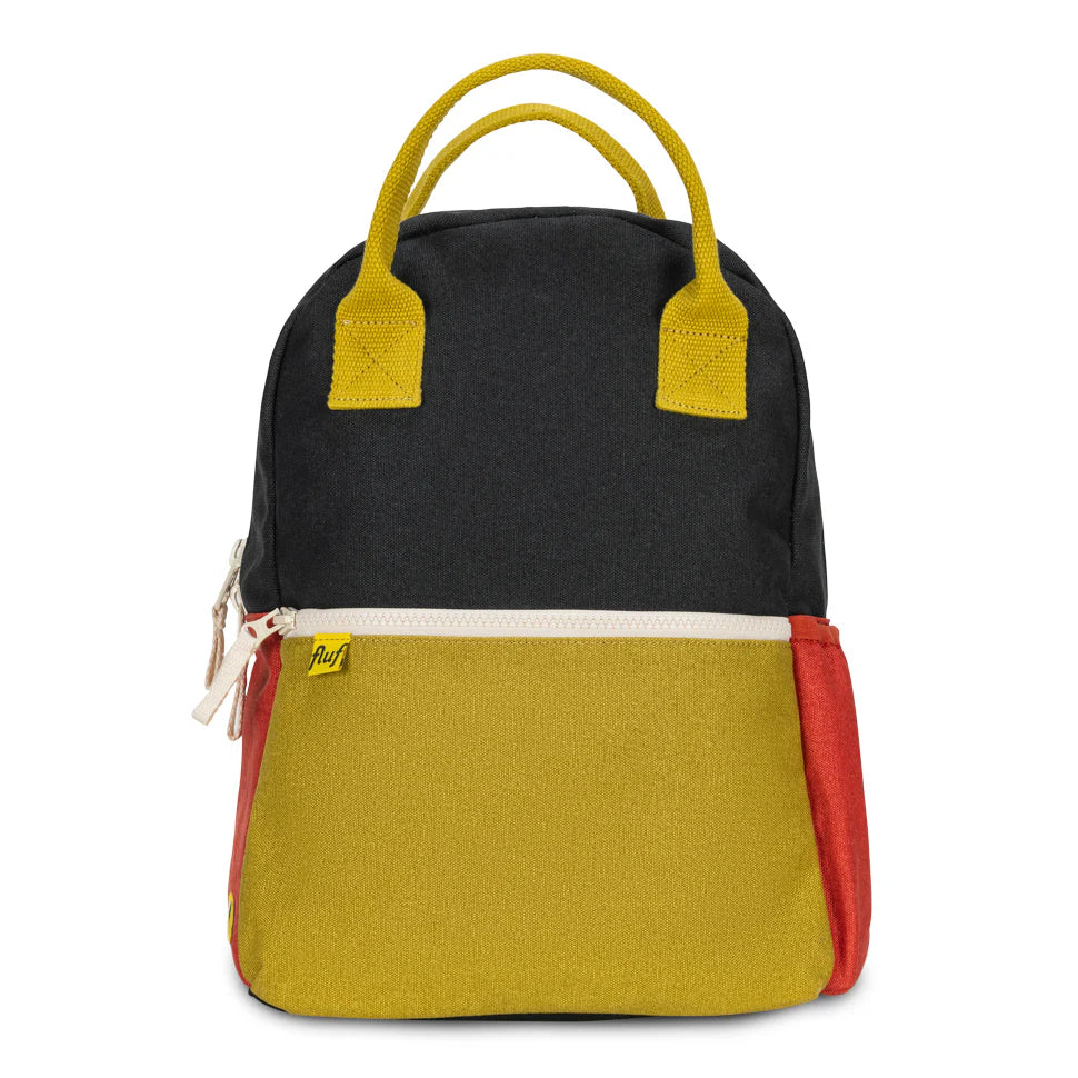 Organic Cotton Kids Backpack - Carbon Cactus