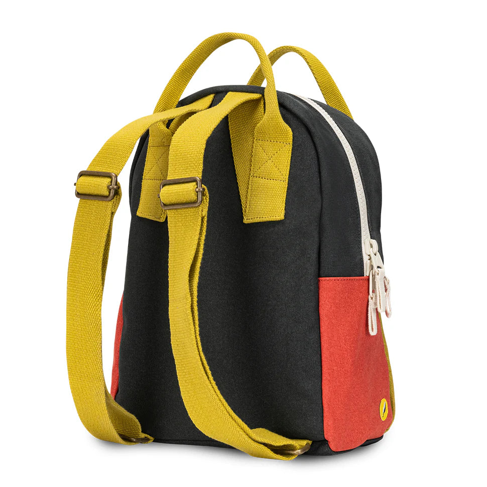 Organic Cotton Kids Backpack - Carbon Cactus