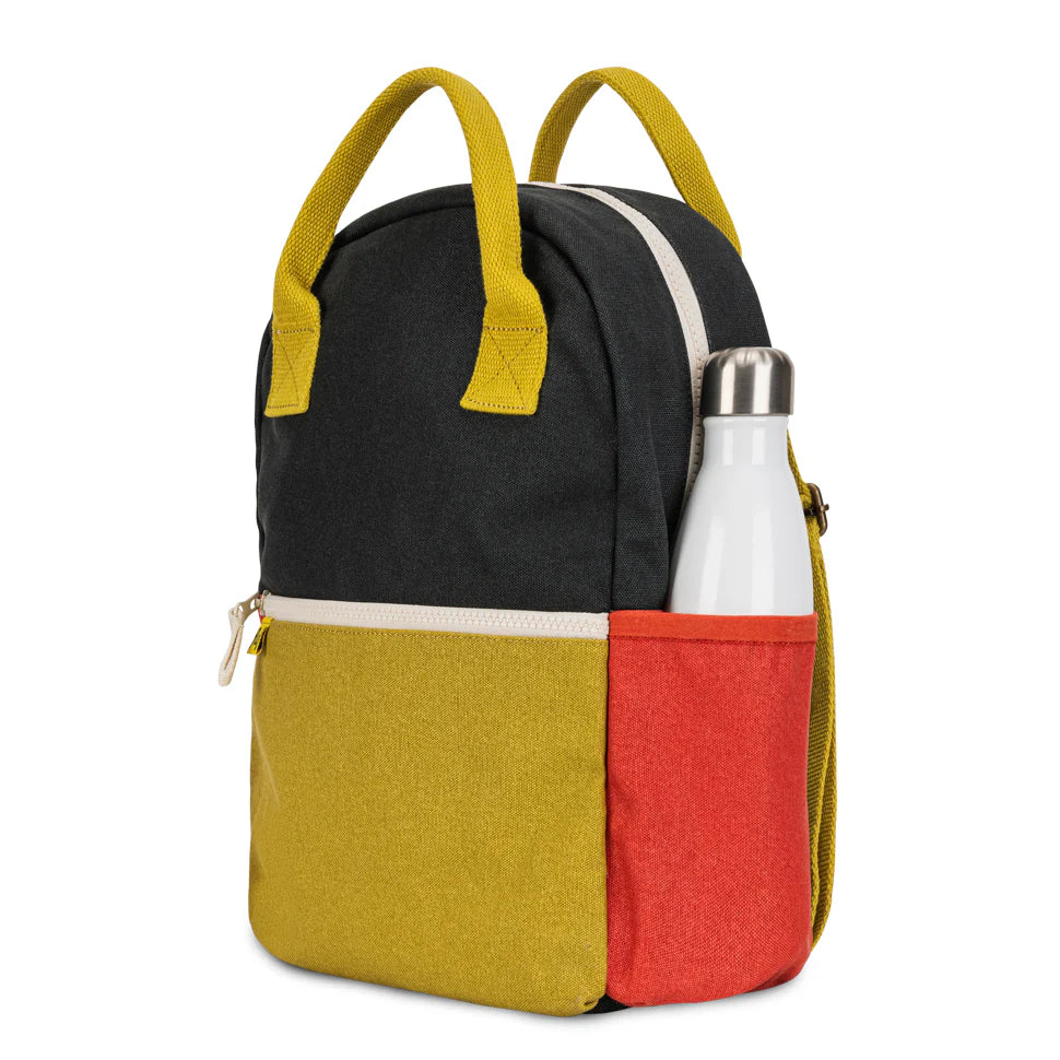 Organic Cotton Kids Backpack - Carbon Cactus