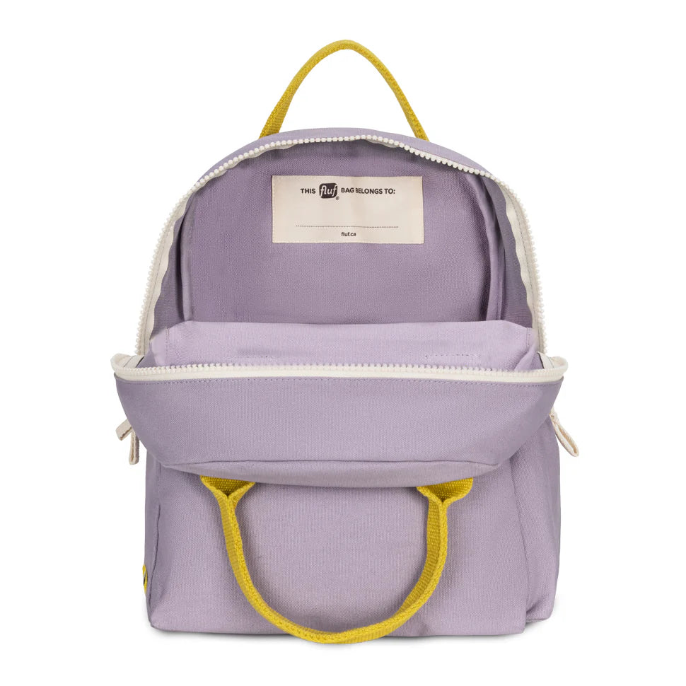 Organic Cotton Kids Backpack - Lavender
