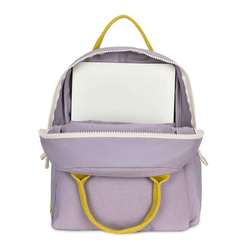 Organic Cotton Kids Backpack - Lavender