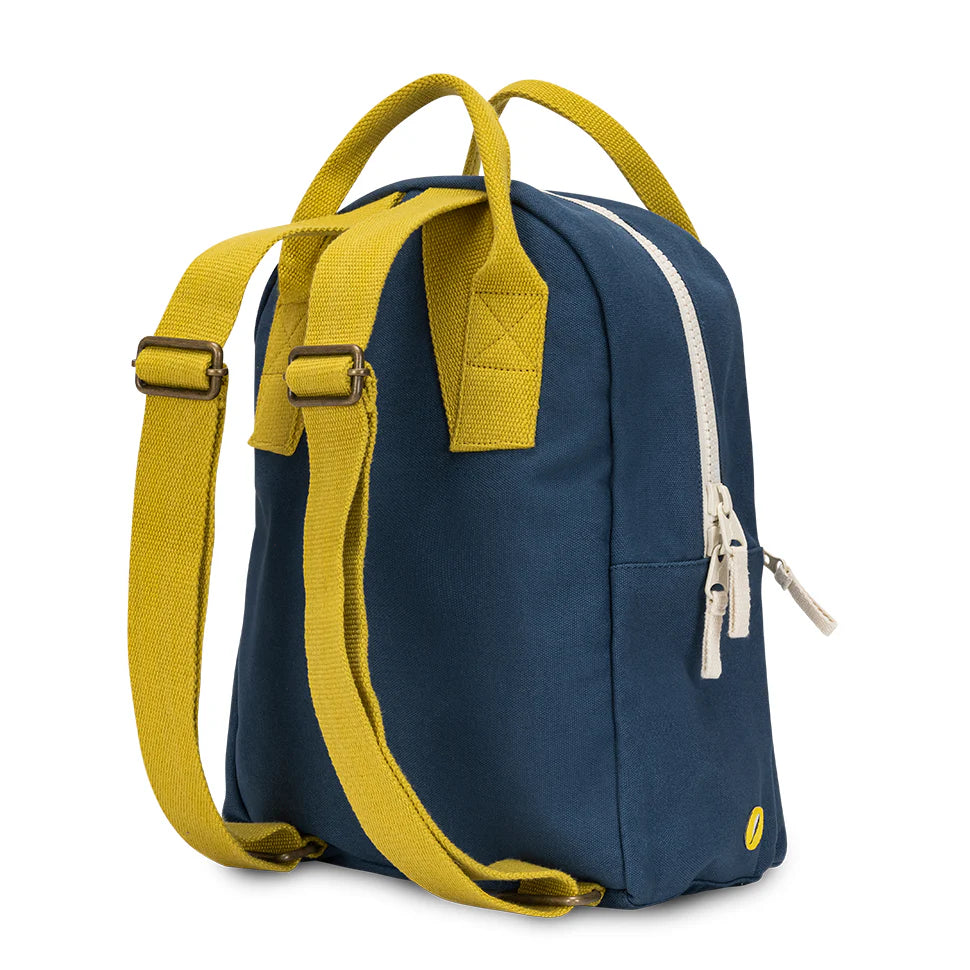 Organic Cotton Kids Backpack - Navy