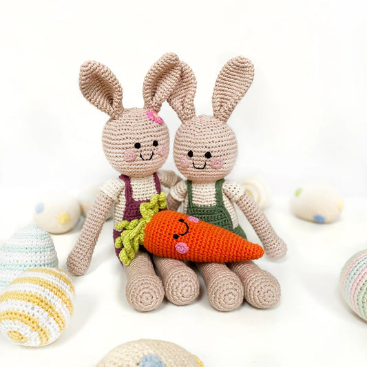Handmade Springtime Easter Bunny