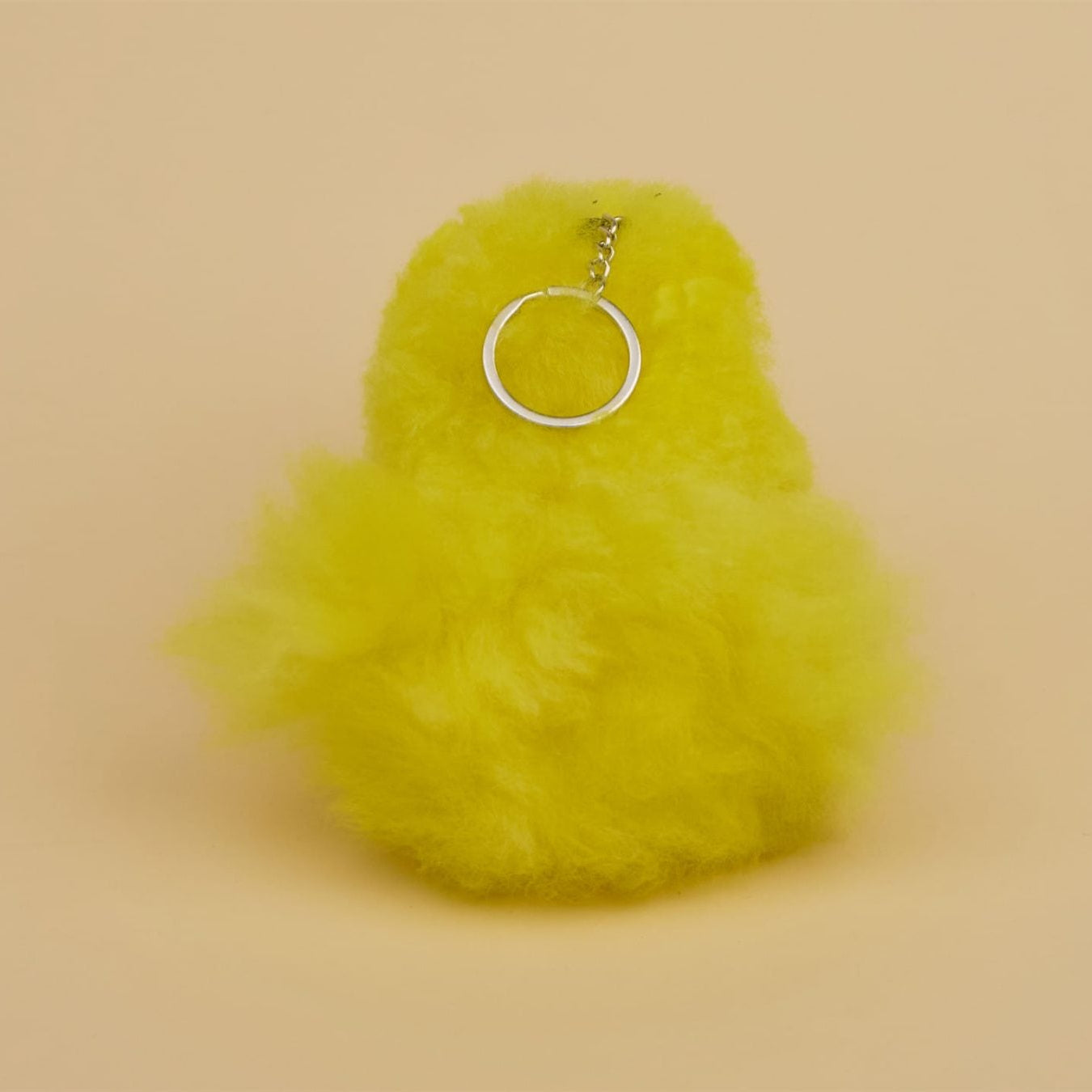 Handmade Keychain - Alpaca Chick 5"