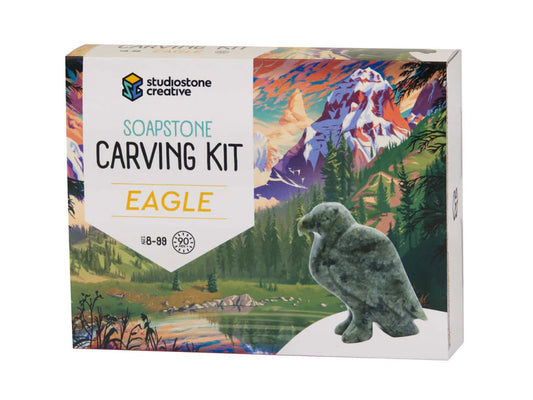 Soapstone Carving Kit- Eagle