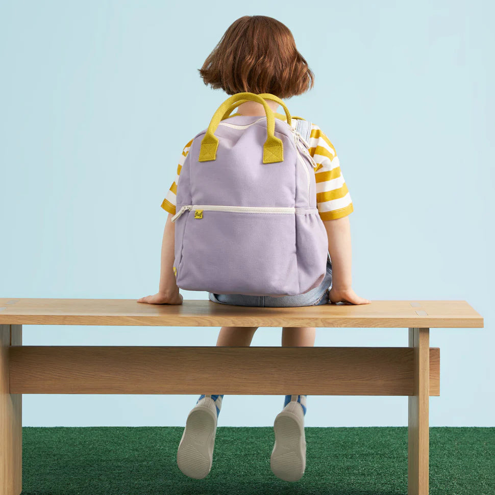 Organic Cotton Kids Backpack - Lavender