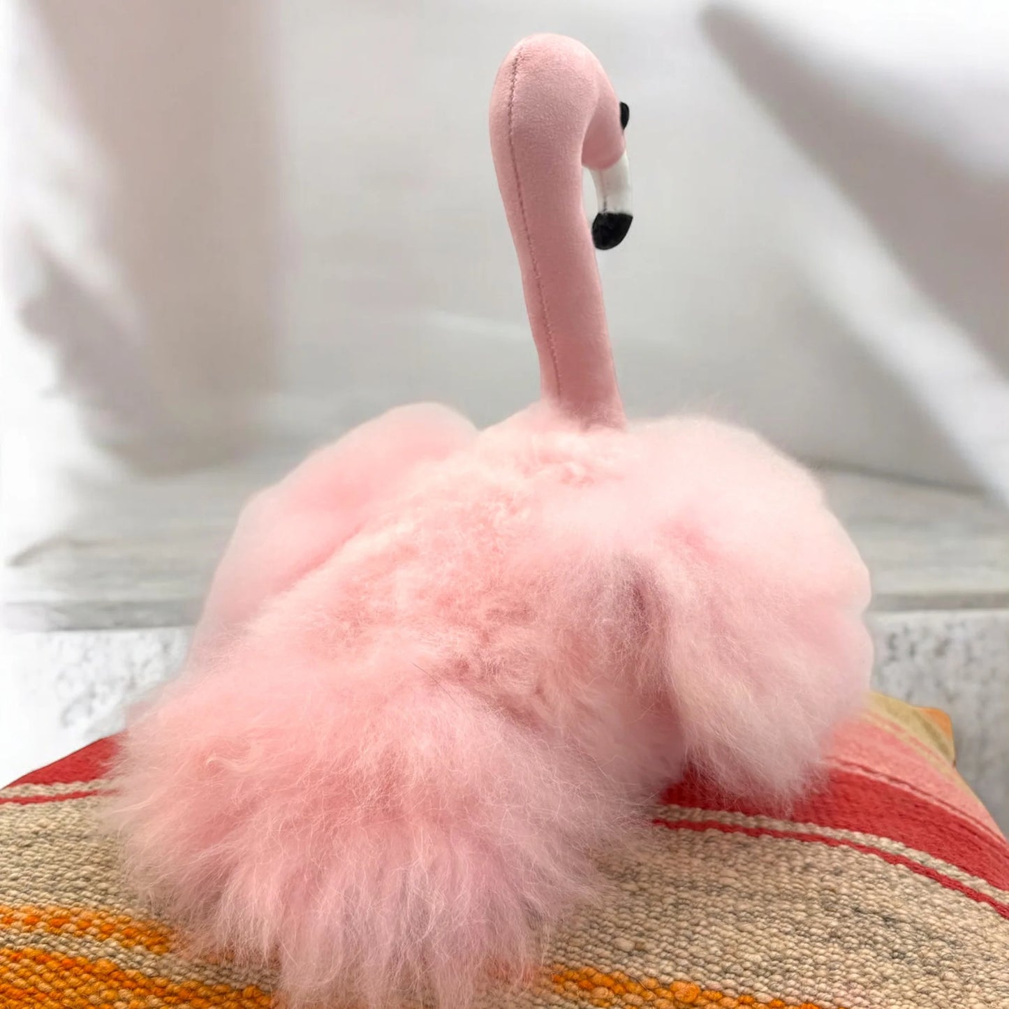Featherlight Flamingo Alpaca Toy