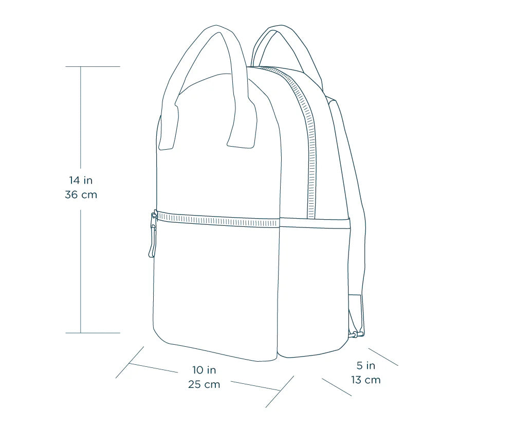 Organic Cotton Kids Backpack - Lavender