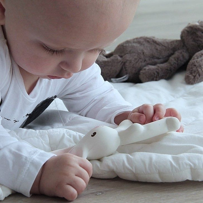 Havah the Bunny- Organic Natural Latex Teether