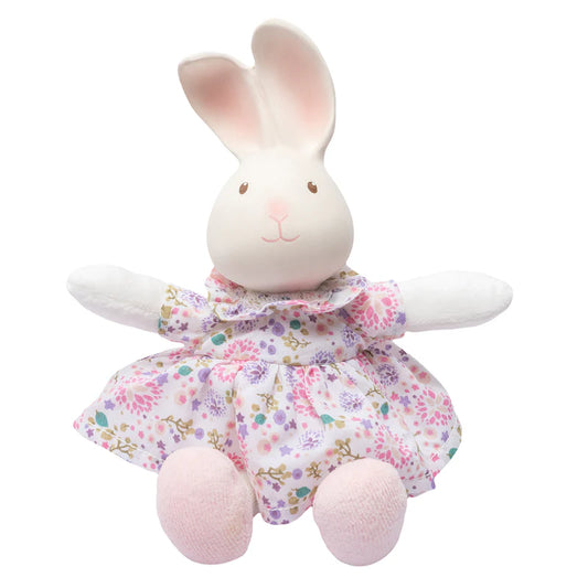Havah the Bunny - Mini Organic Rubber Head Plush Toy