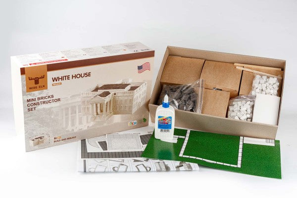 Mini Bricks Constructor Set- White House