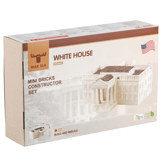 Mini Bricks Constructor Set- White House