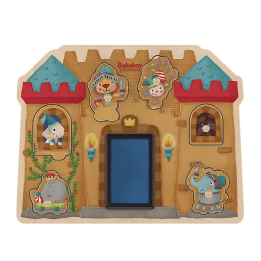 Bababoo's Castle Stamp Game Puzzle