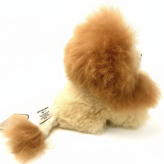 Alpaca Stuffed Animal - Lion 7"