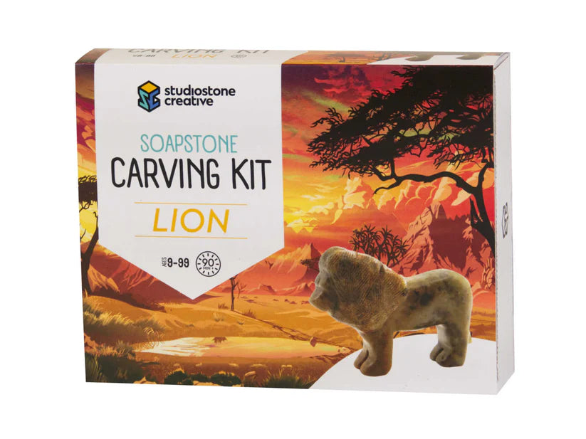 SoapStone Carving Kit- Lion