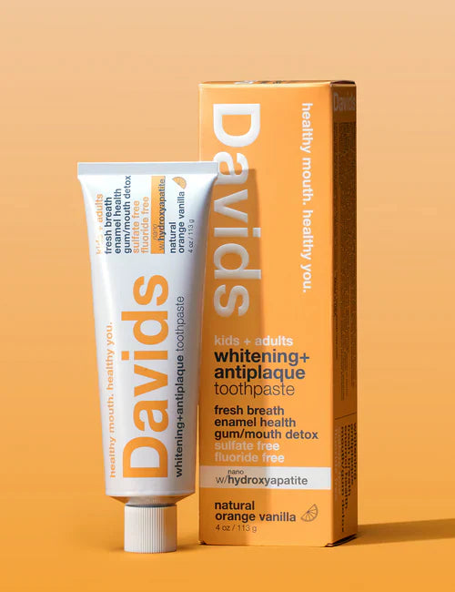 David's Kids & Adults Premium Toothpaste- Orange Vanilla