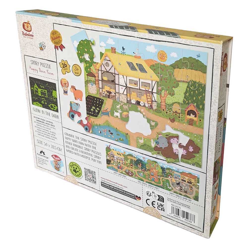 Happy Barn Farm Story Puzzle