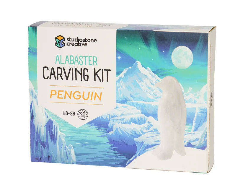 Alabaster Carving Kit- Penguin